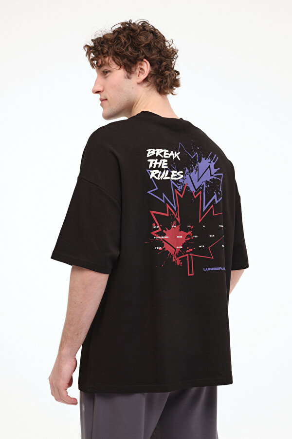 ML FRANCO 11FF18 5FX Siyah Erkek Kısa Kol T-Shirt