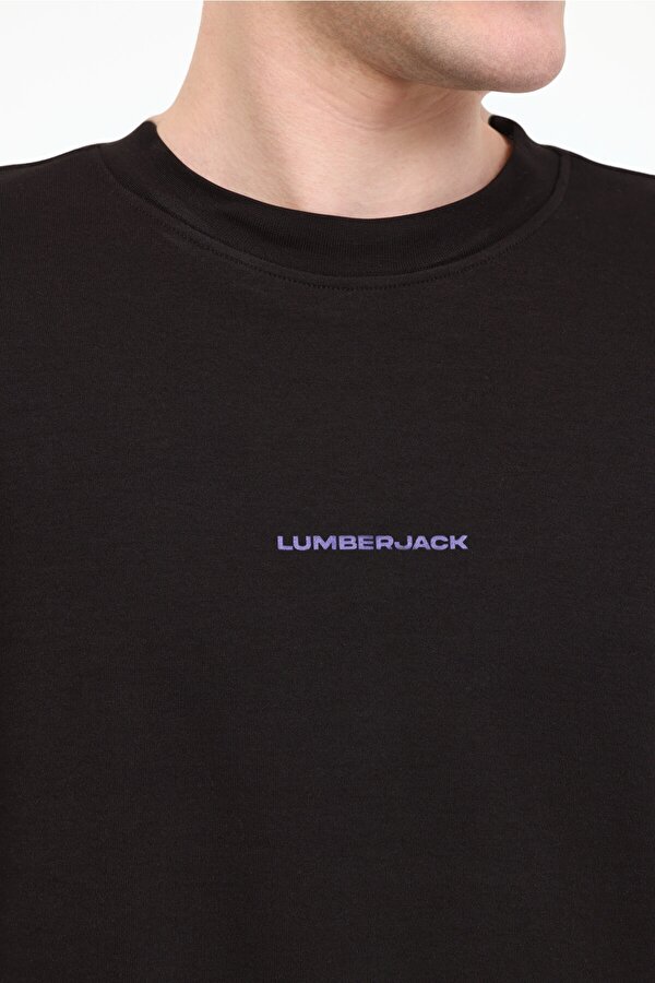 ML FRANCO 11FF18 5FX Siyah Erkek Kısa Kol T-Shirt