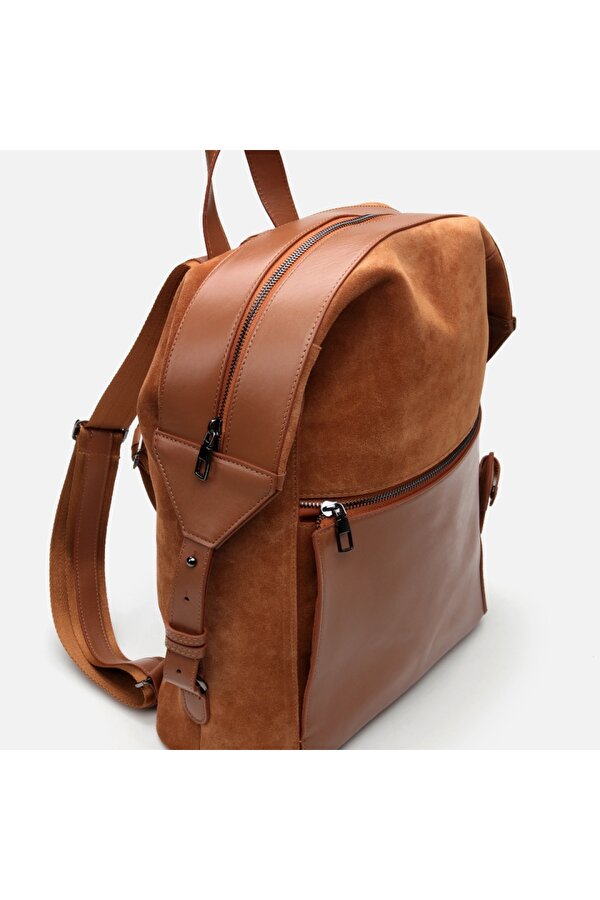 Hakiki Deri Taba Erkek Sırt Çantası x Danilo Zanna