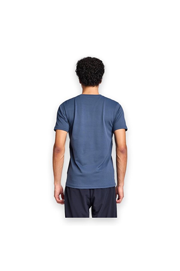 25S1294 Kısa Kol Lacivert Erkek T-Shirt