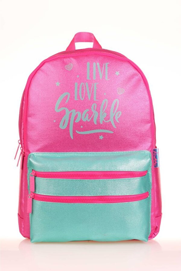 Sparkle Sırt Çantası Pink K1720