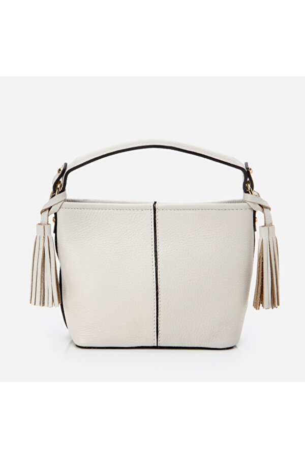 Hakiki Deri Kemik Kadın Mini (Çapraz) Çanta