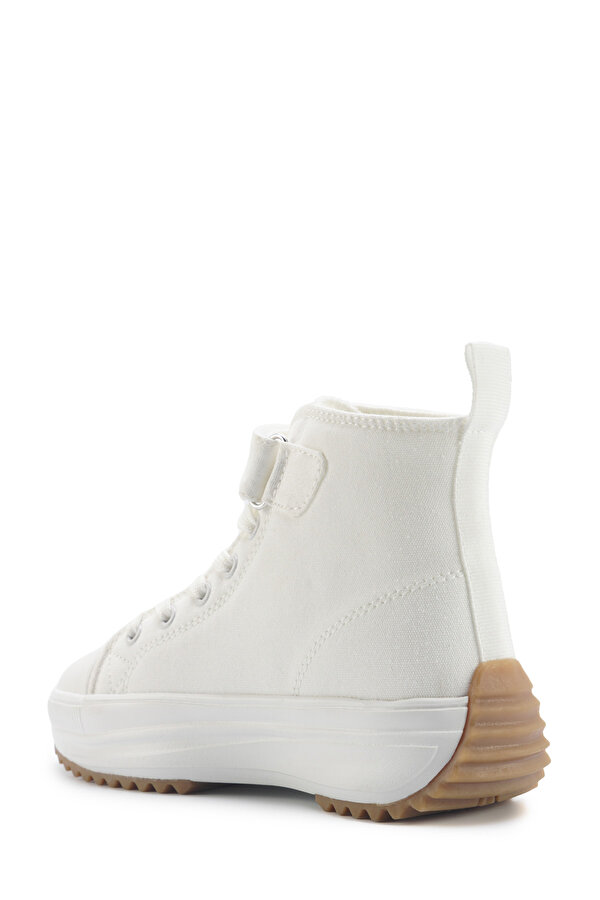 NELLY 5FX Beyaz Kız Çocuk High Sneaker