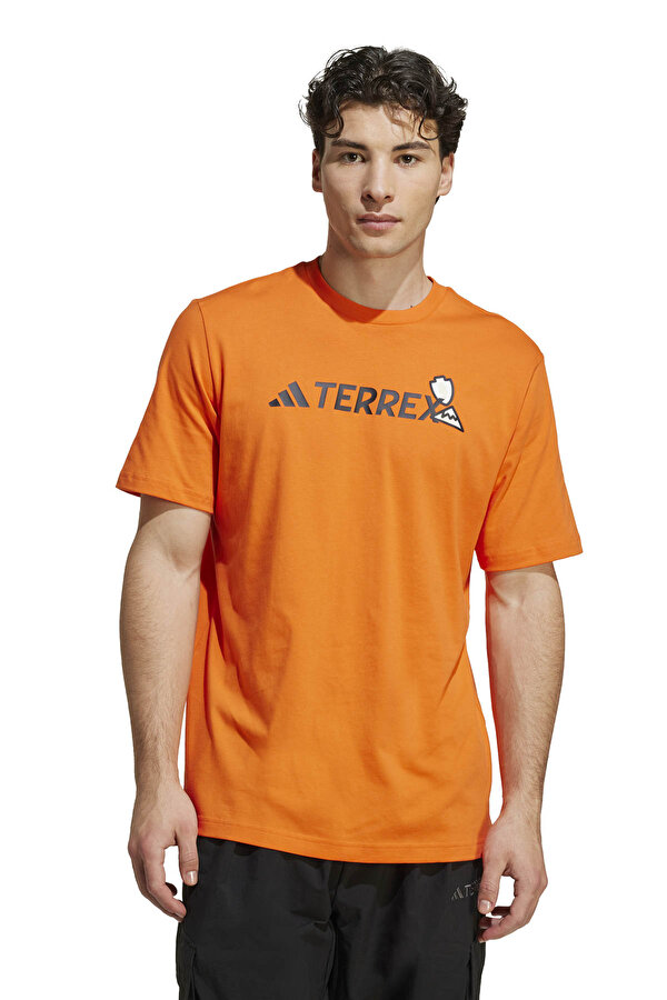 FESTIVAL TEE        SEIMO Turuncu Erkek Kısa Kol T-Shirt