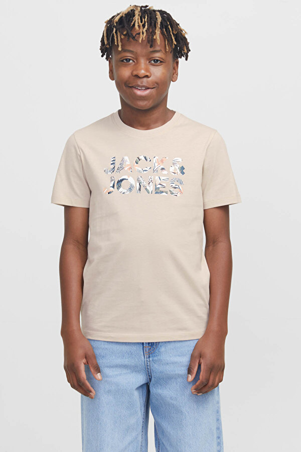 JJEBRYAN CORP LOGO TEE Pudra Erkek Çocuk Kısa Kol T-Shirt