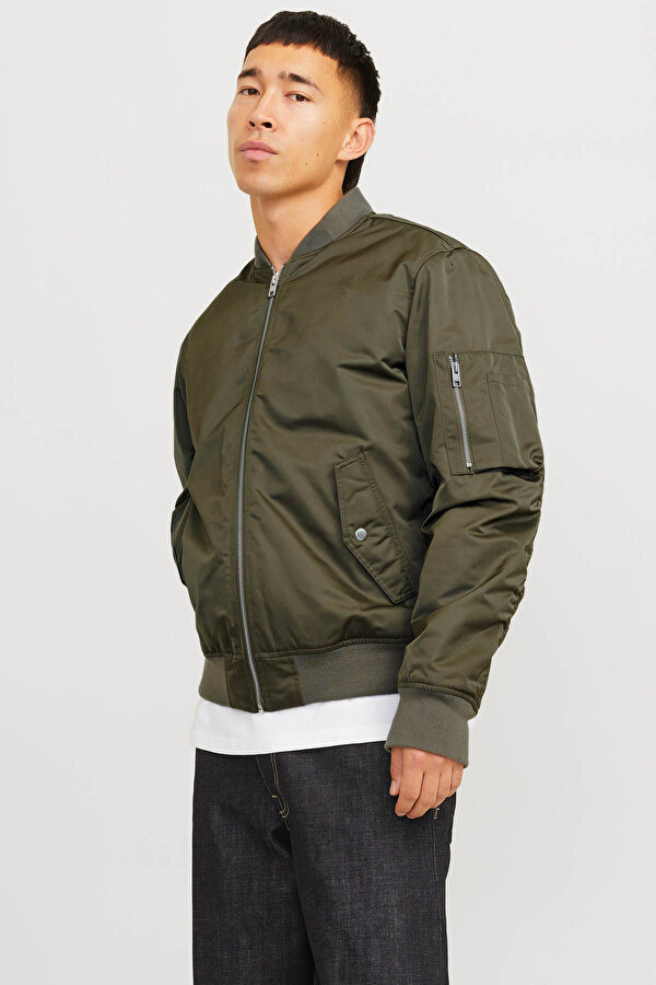 JJOCEAN BOMBER Haki Erkek Ceket