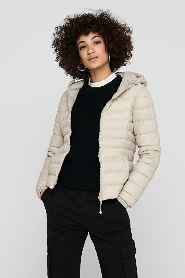 ONLTAHOE HOOD JACKET OTW Gri Kadın Ceket