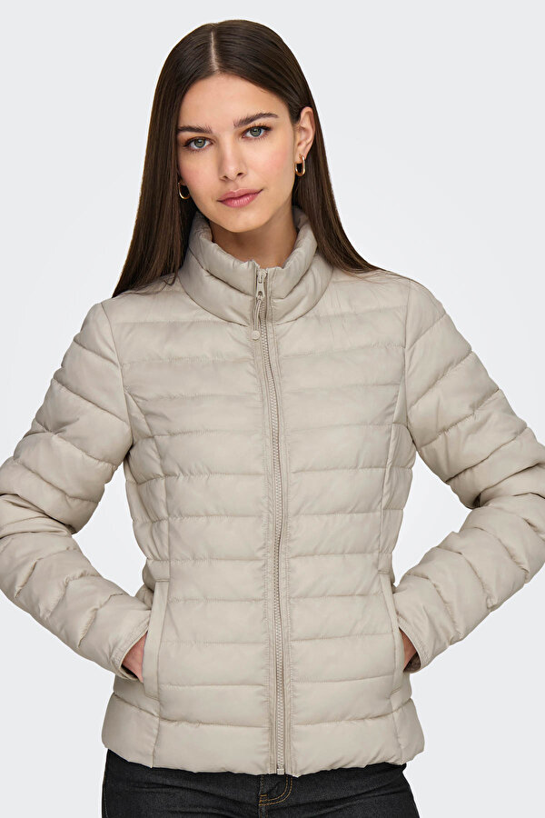 ONLTAHOE QUILTED JACKET O Gri Kadın Ceket
