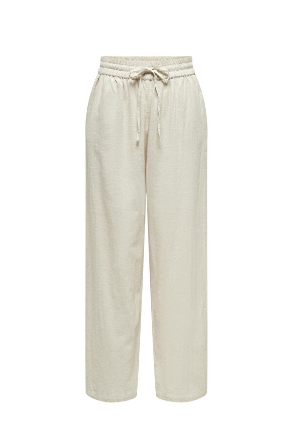 ONLTIZANA COTTON LOOSE PA Gri Kadın Pantolon