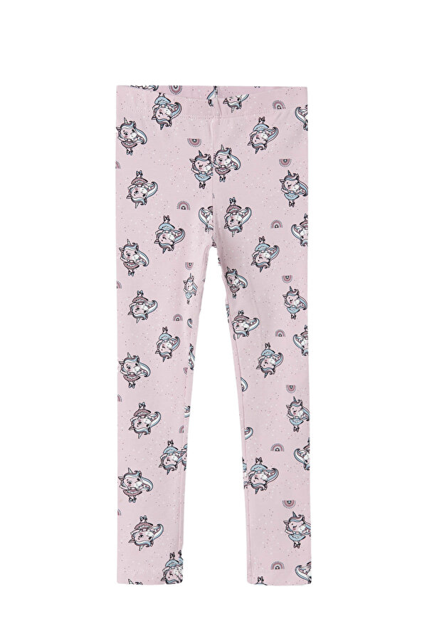 NMFVIVIAN AOP LEGGING Pembe Kız Çocuk Tayt