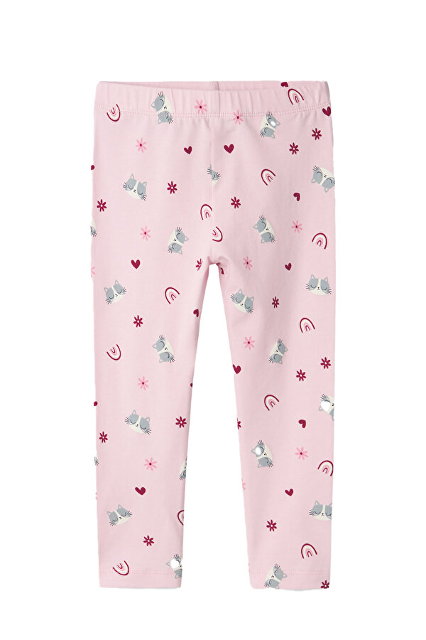 NMFBILINE LEGGING PB Pembe Kız Çocuk Tayt