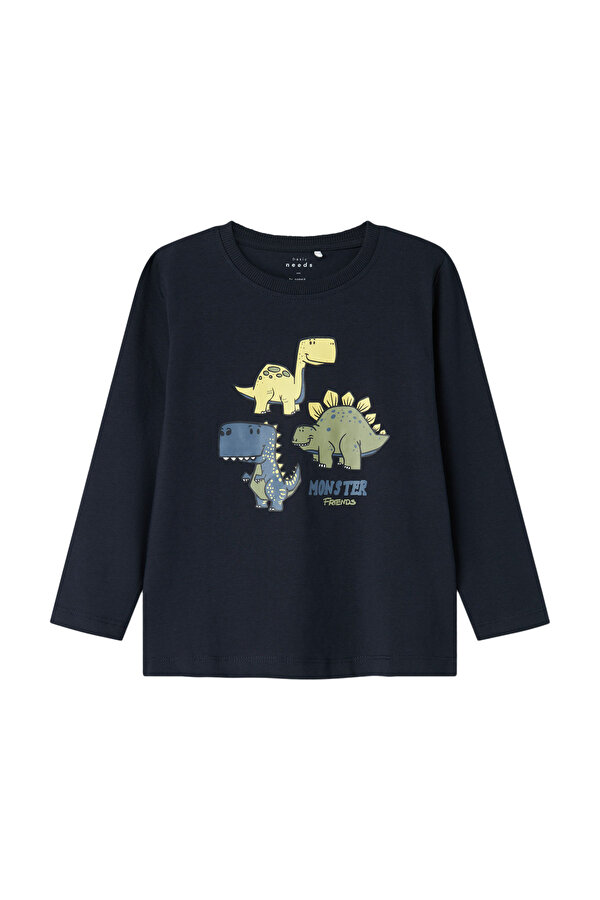 NMMVUX LS TOP Lacivert Erkek Çocuk Kısa Kol T-Shirt