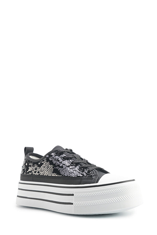 25S-002 5FX Siyah Kadın Sneaker