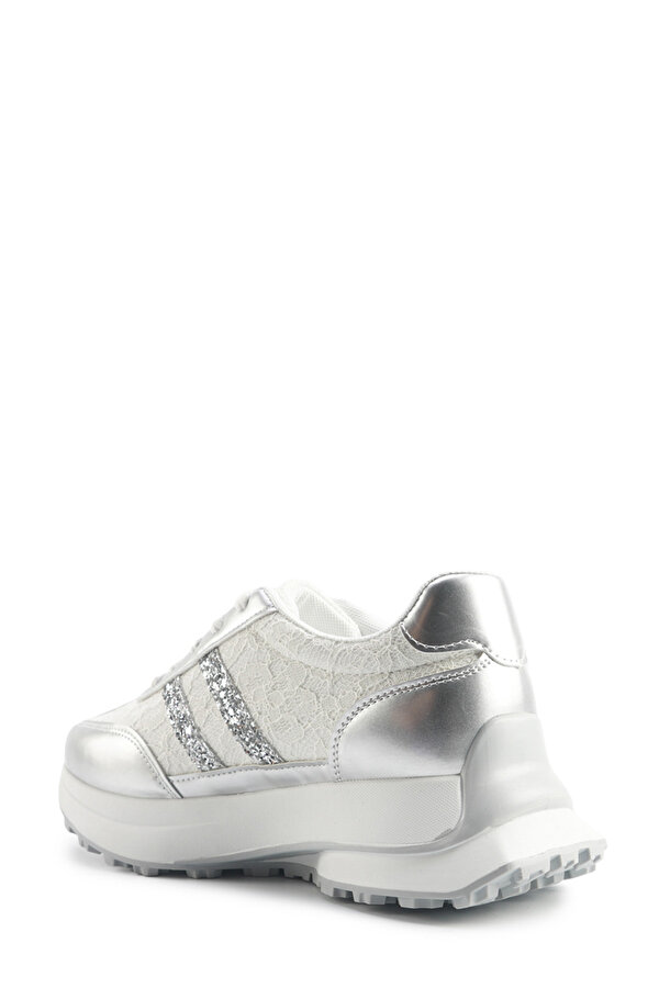 25S-010 5FX Gümüş Kadın Sneaker