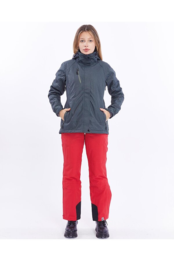 3in1 HAKİ Kadın Mont-HAKİ