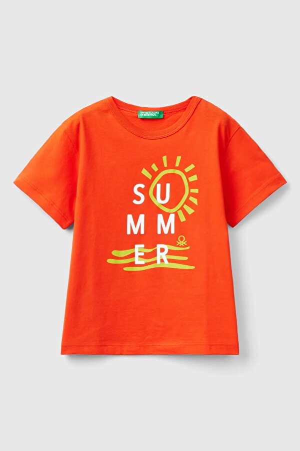 Unıted Colors Of Benetton Erkek Bebek Tshirt 3I1XG10EE
