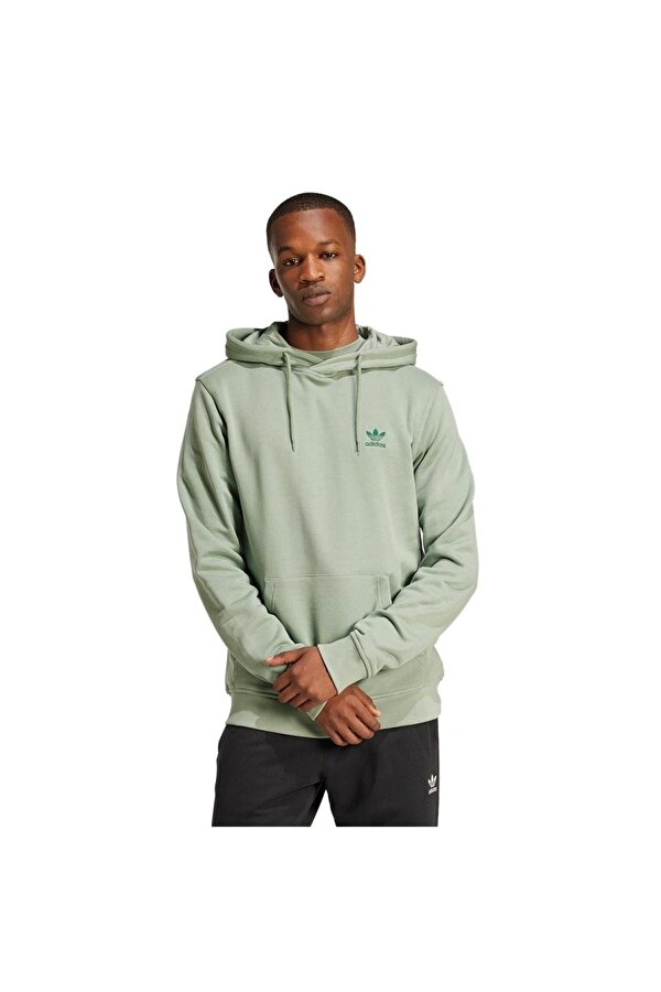 ESS HOODIE FT Erkek  Yeşil  Sweatshirt JD2410