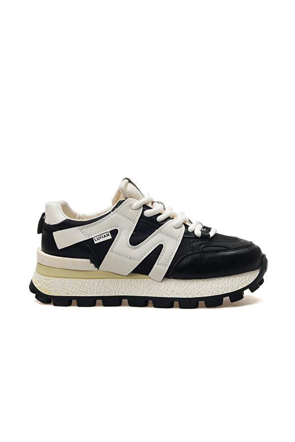 Emıly Kadın Deri Sneaker Günlük Spor Ayakkabı 25y 121230019 Z Siyah