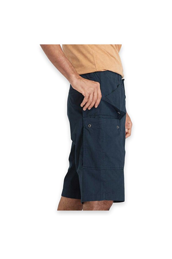 Tb0A5Tzq Brookline Poplin Cargo Lacivert Erkek Şort