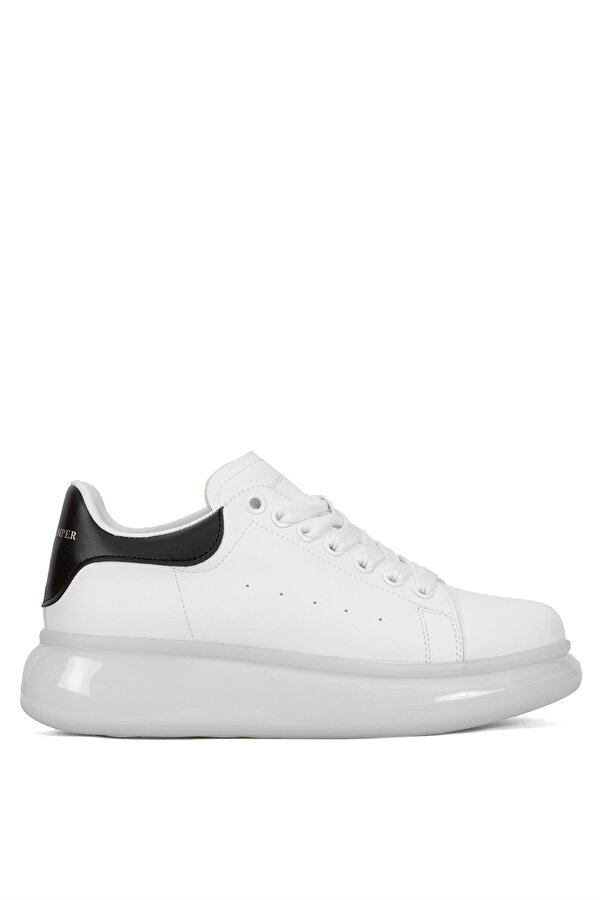 2270 Erkek Klasik Sneaker Beyaz - Siyah