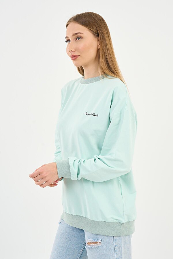 Alexandergardi Bisiklet Yaka Sweatshirt (B23-0020)