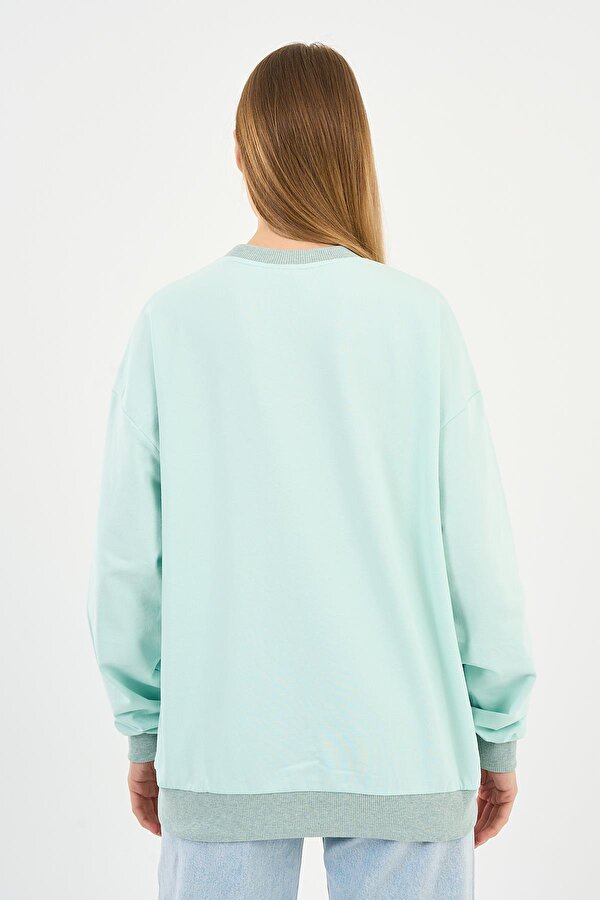 Alexandergardi Bisiklet Yaka Sweatshirt (B23-0020)