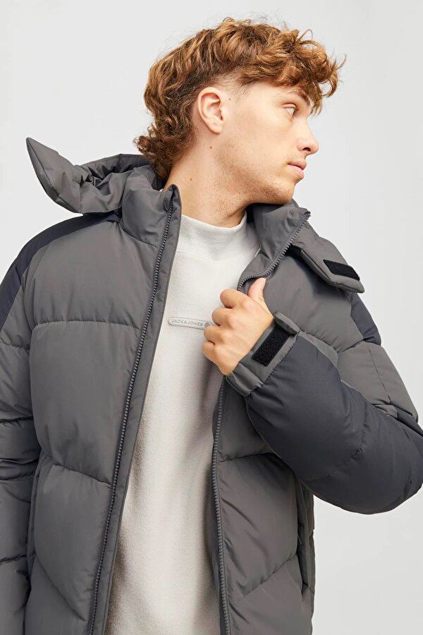 Erkek Mont 12260428 GRİ-KOYU GRİ