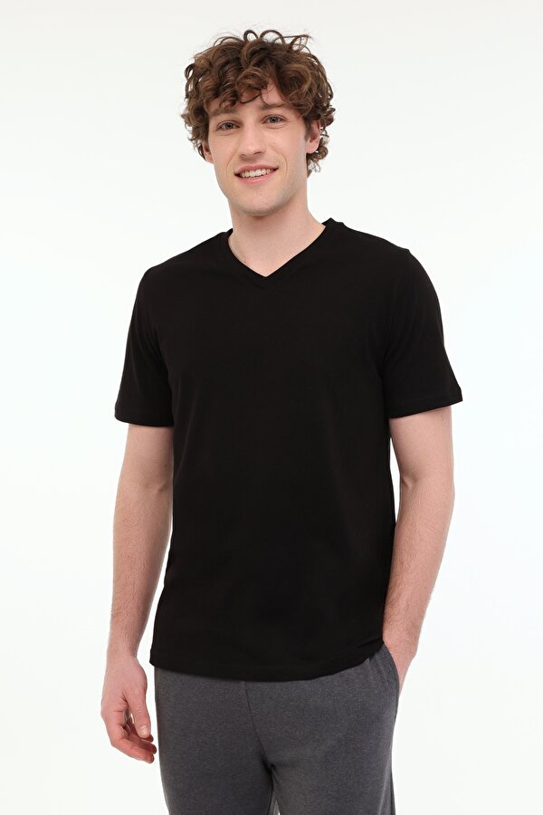 MB PAM V 11SN221 5FX Siyah Erkek Kısa Kol T-Shirt