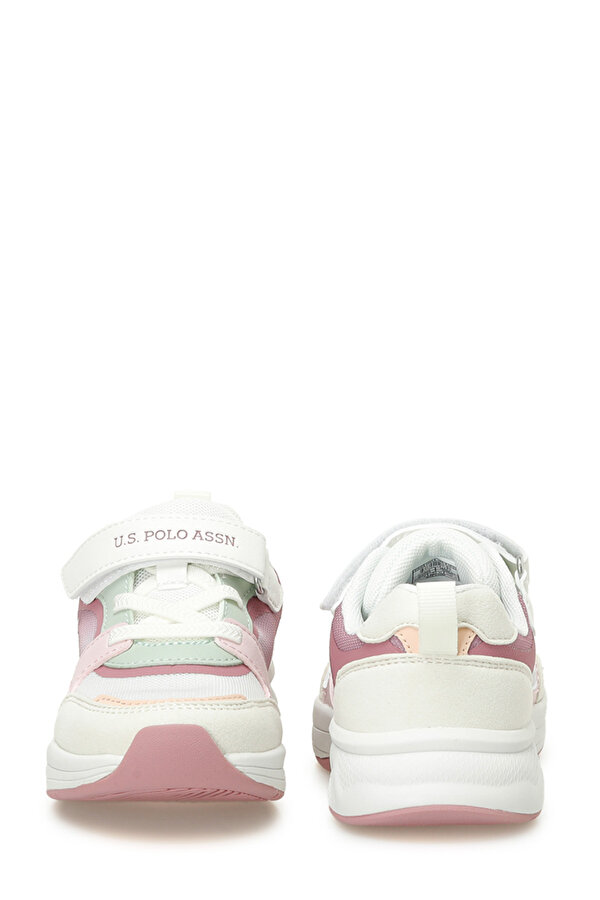 U.s. Polo Assn. Lesser 5Fx Белый Дошкольник, Девоч. Спортивная Обувь