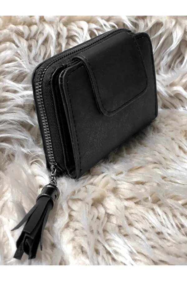 NOBA Kadın Küçük Nubuk Kumaş Kartlık ve Cüzdan