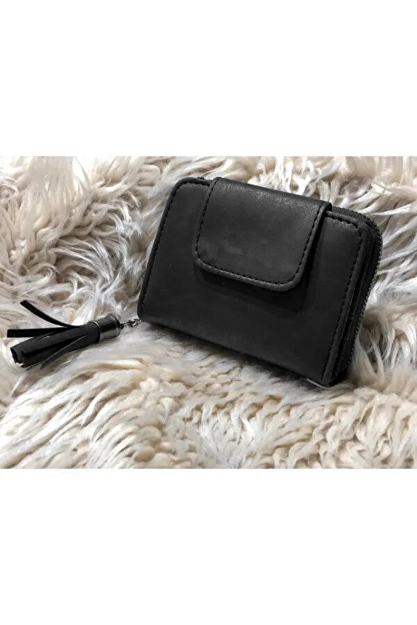 NOBA Kadın Küçük Nubuk Kumaş Kartlık ve Cüzdan