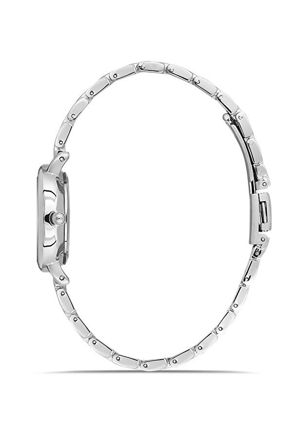 Kadın Kol Saati Ve Parfüm Seti Hediyelik Kutsunda Kombin Gümüş Mor Renk ST-2128S6