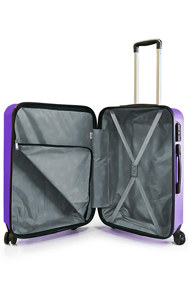 ABS Mor Büyük Boy Valiz 16453