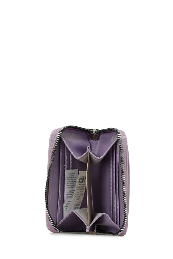 LIKE EMILY 5FX Lila Kadın Cüzdan