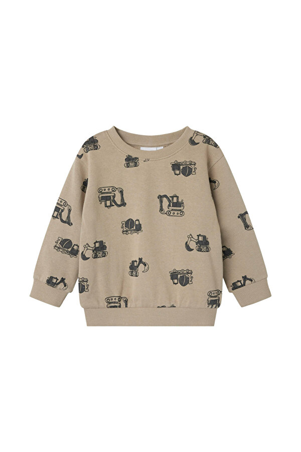 NMMVILDAR LS NREG SWEAT U Kahverengi Erkek Çocuk Sweatshirt