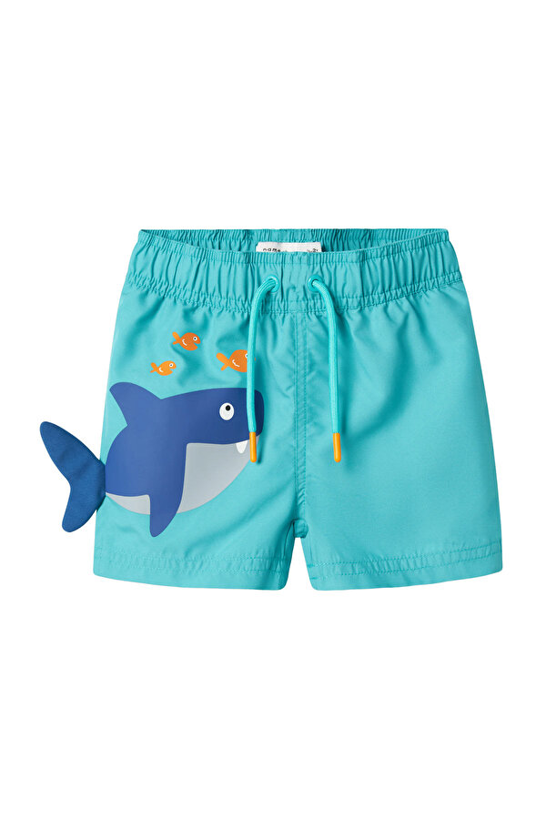 NMMZAKAN SWIM SHORTS Mavi Erkek Çocuk Deniz Şortu