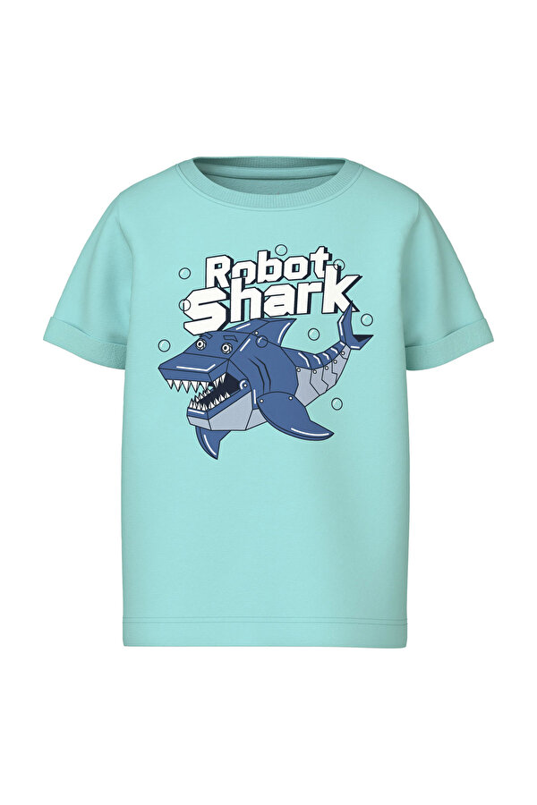 NMMVUX SS TOP Mavi Erkek Çocuk Kısa Kol T-Shirt