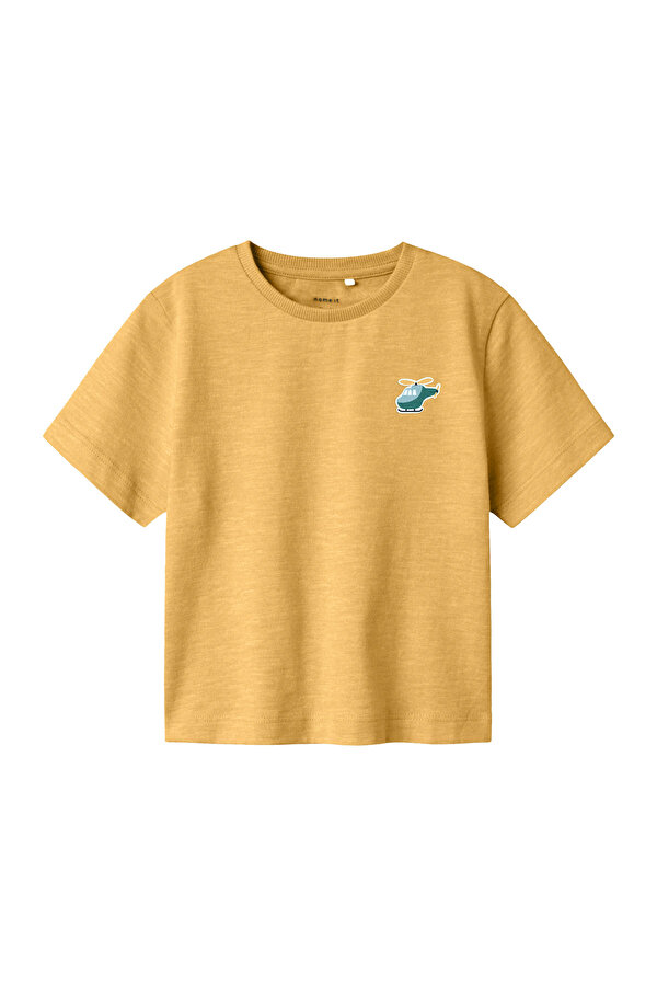 NMMFREDERY SS NREG TOP PB Turuncu Erkek Çocuk Kısa Kol T-Shirt