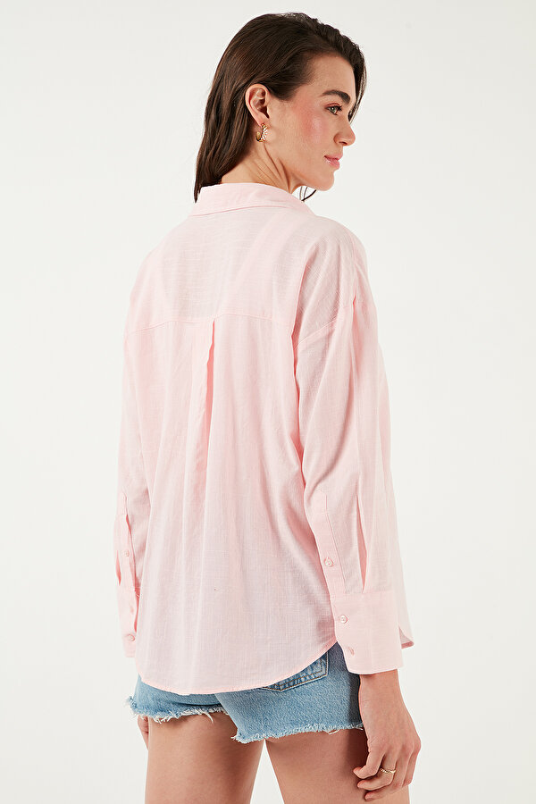 Bayan Gömlek CF25S168305 AÇIK PEMBE