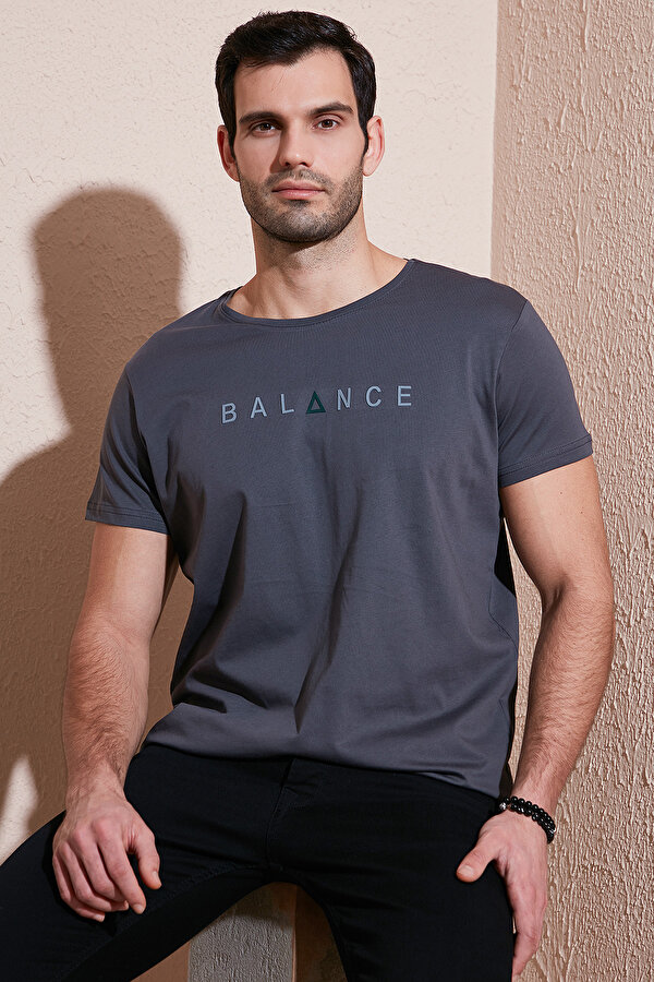 Erkek T Shirt 541BALANCE FÜME
