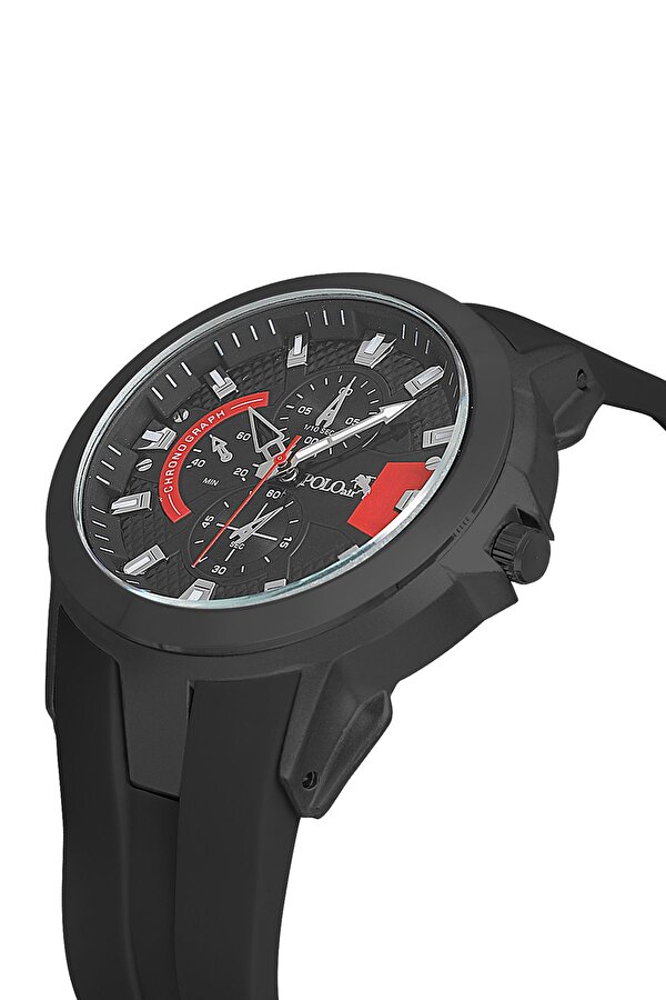 Erkek Set Kombin Kemer Cüzdan Kartlık Çakmak Kol Saati Hediyelik Kutusunda Siyah Set PL-0974E1