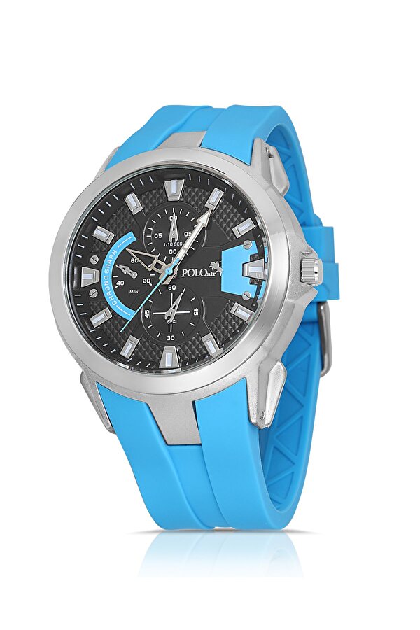 Erkek Set Kombin Kemer Cüzdan Kartlık Çakmak Kol Saati Hediyelik Kutusunda Lacivert Set PL-0974E2