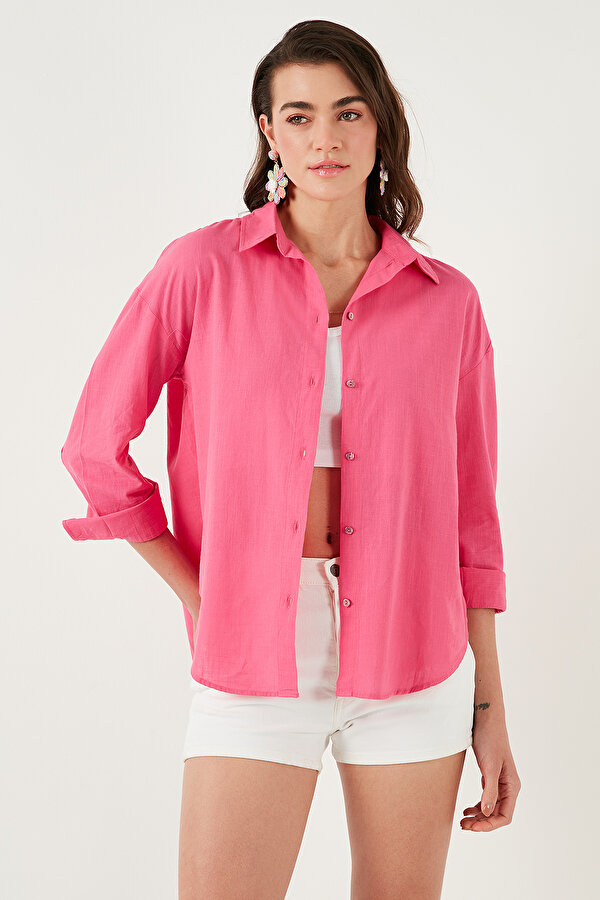 Bayan Gömlek CF25S168305 Şeker Pembe