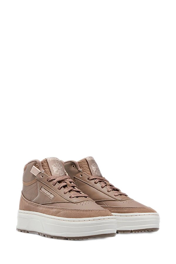 Club C Geo Mid L BROWN Woman 001