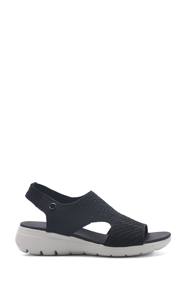 TRV2752.ZFX Siyah Kadın Comfort Sandalet