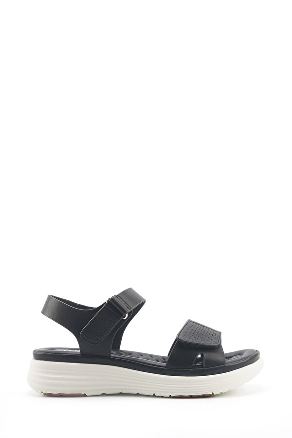 INCI DENISE 5FX Siyah Kadın Comfort Sandalet