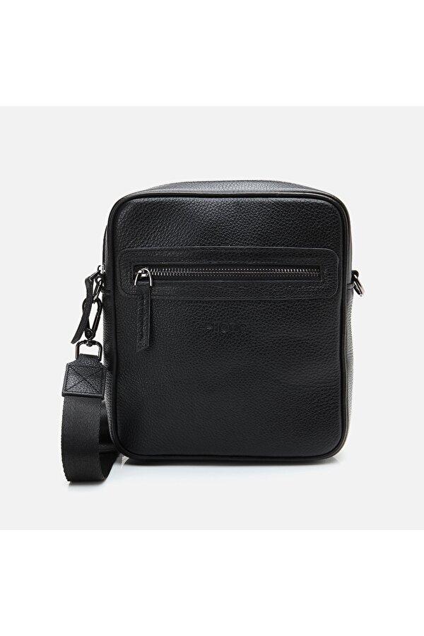 Hakiki Deri Siyah Erkek Çanta