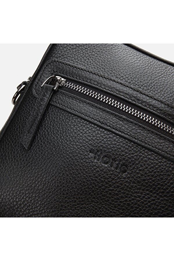 Hakiki Deri Siyah Erkek Çanta