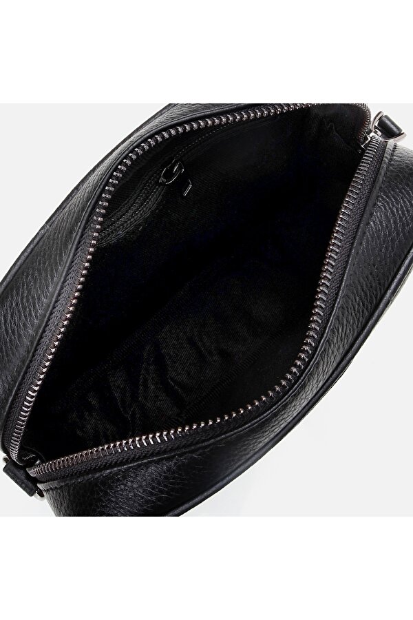 Hakiki Deri Siyah Erkek Çanta