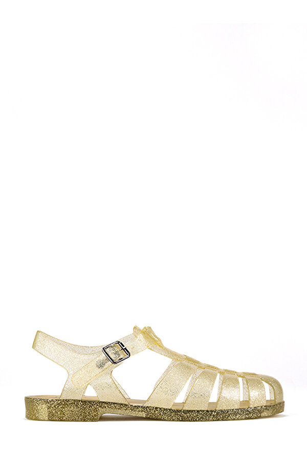 S10262 BIARRITZ GLITTER Altın Kadın Sandalet